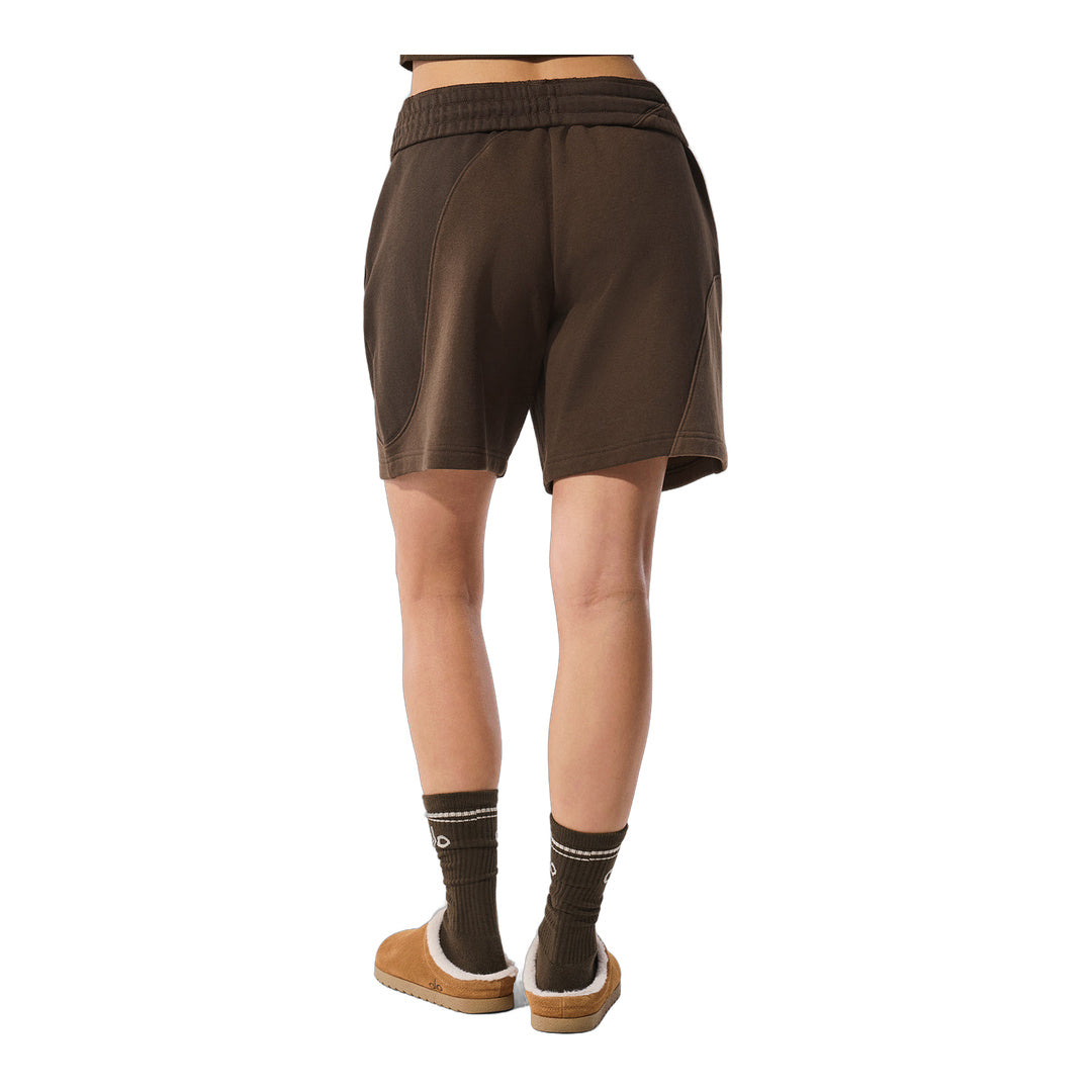 alo 7" Make Waves Short - Espresso Tonal by Alo Yoga