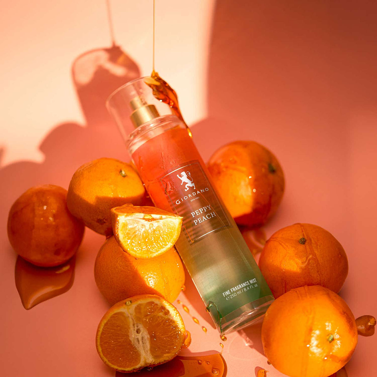 Giordano Peppy Peach Body Mist (250 ml) for Women