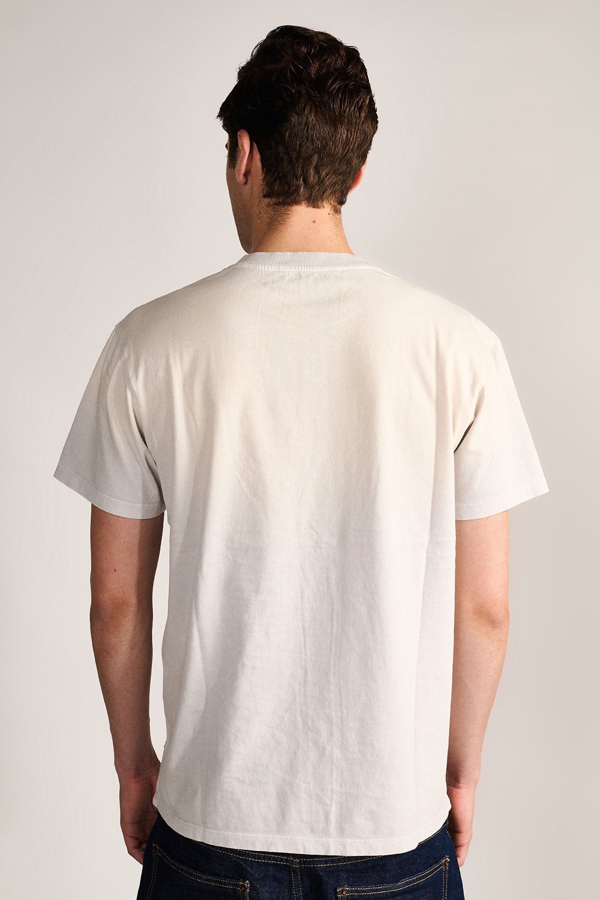 Love Hard Vintage Tee- Dust Grey by Temporary Clo