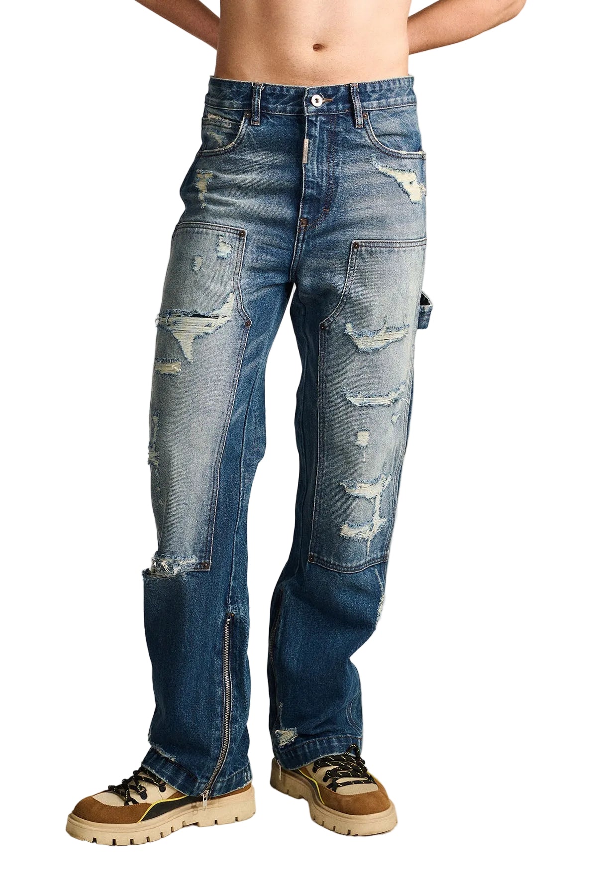 WORN THROUGH WAR — DENIM by Temporary Clo