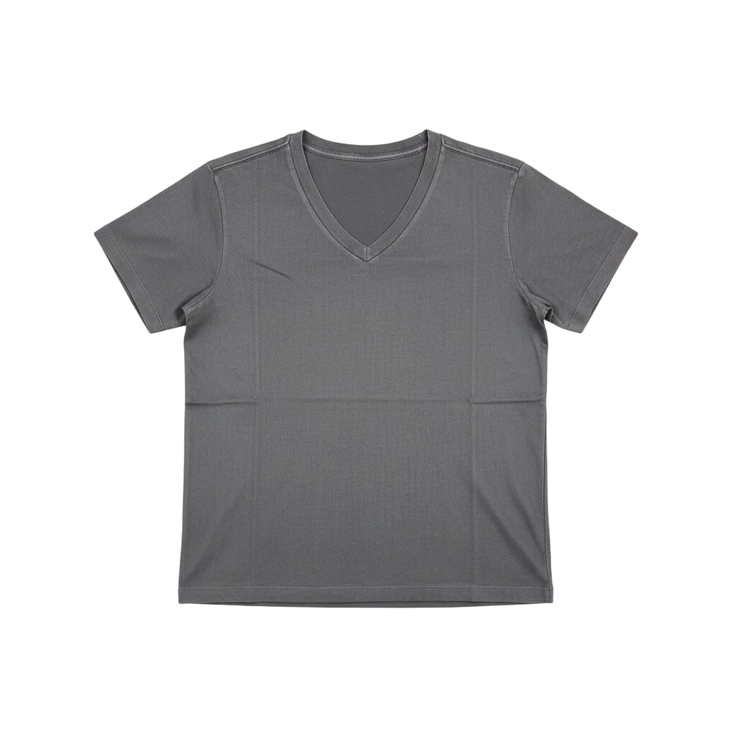 THE SILENCE — V-NECK TEE by Temporary Clo