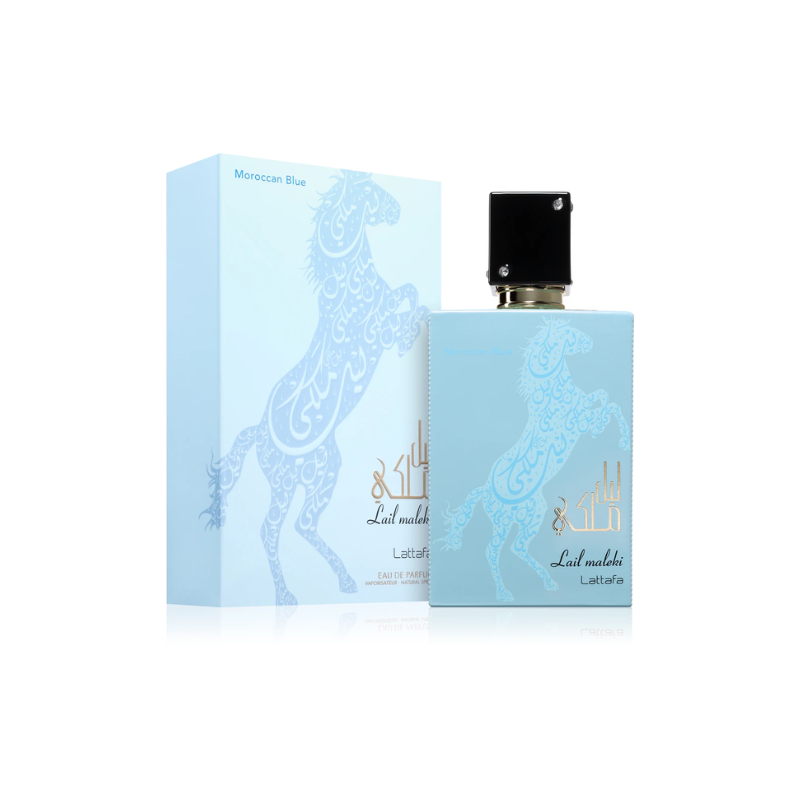 Lattafa Lail Maleki Moroccan Blue Eau de Parfum for Men — image 2