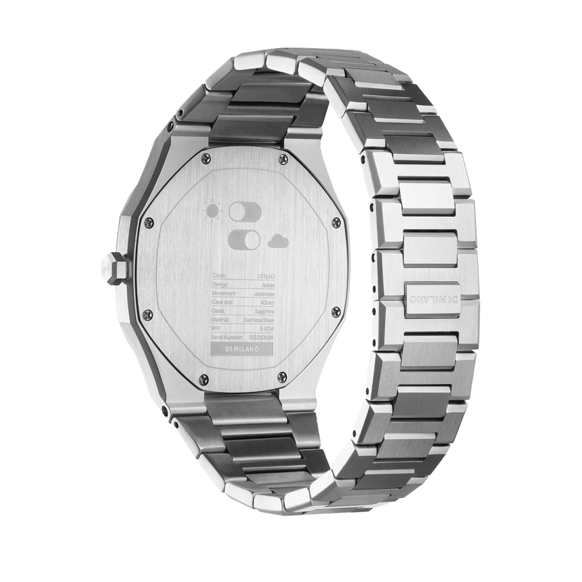 D1 Milano Chromo Sync UTBJ43 case back
