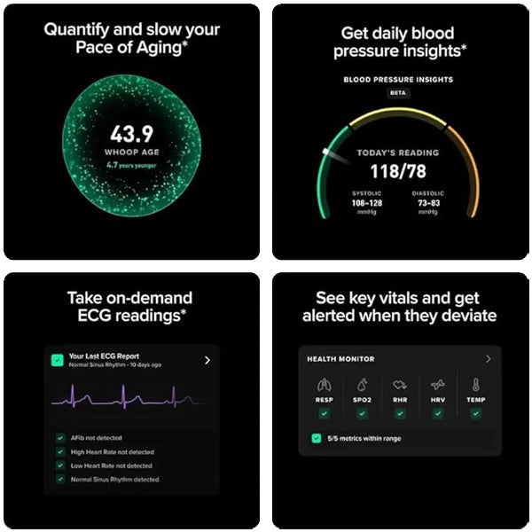 Whoop Mg Device (12 Month LIFE Subscription Included) by WHOOP
