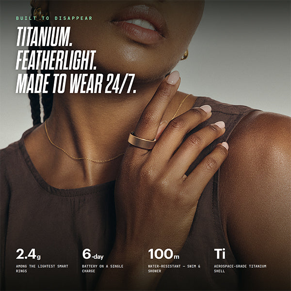 Ultrahuman Ring AIR Brushed Rose Gold by Ultrahuman