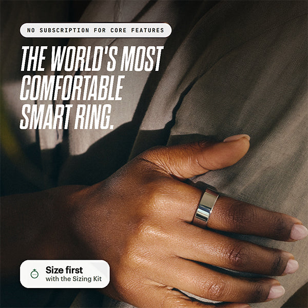 Ultrahuman Ring AIR Space Silver by Ultrahuman