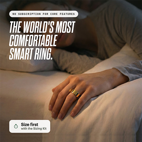 Ultrahuman Ring AIR Bionic Gold by Ultrahuman
