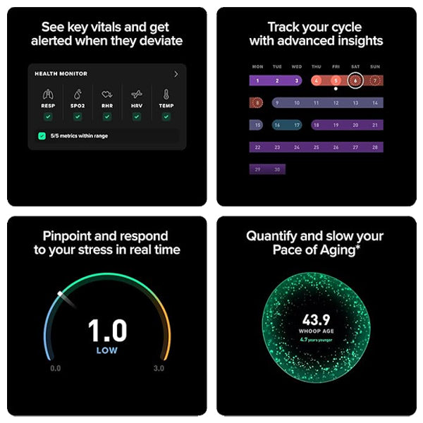 Whoop 5.0 Band (12 Month PEAK Subscription Included) by WHOOP