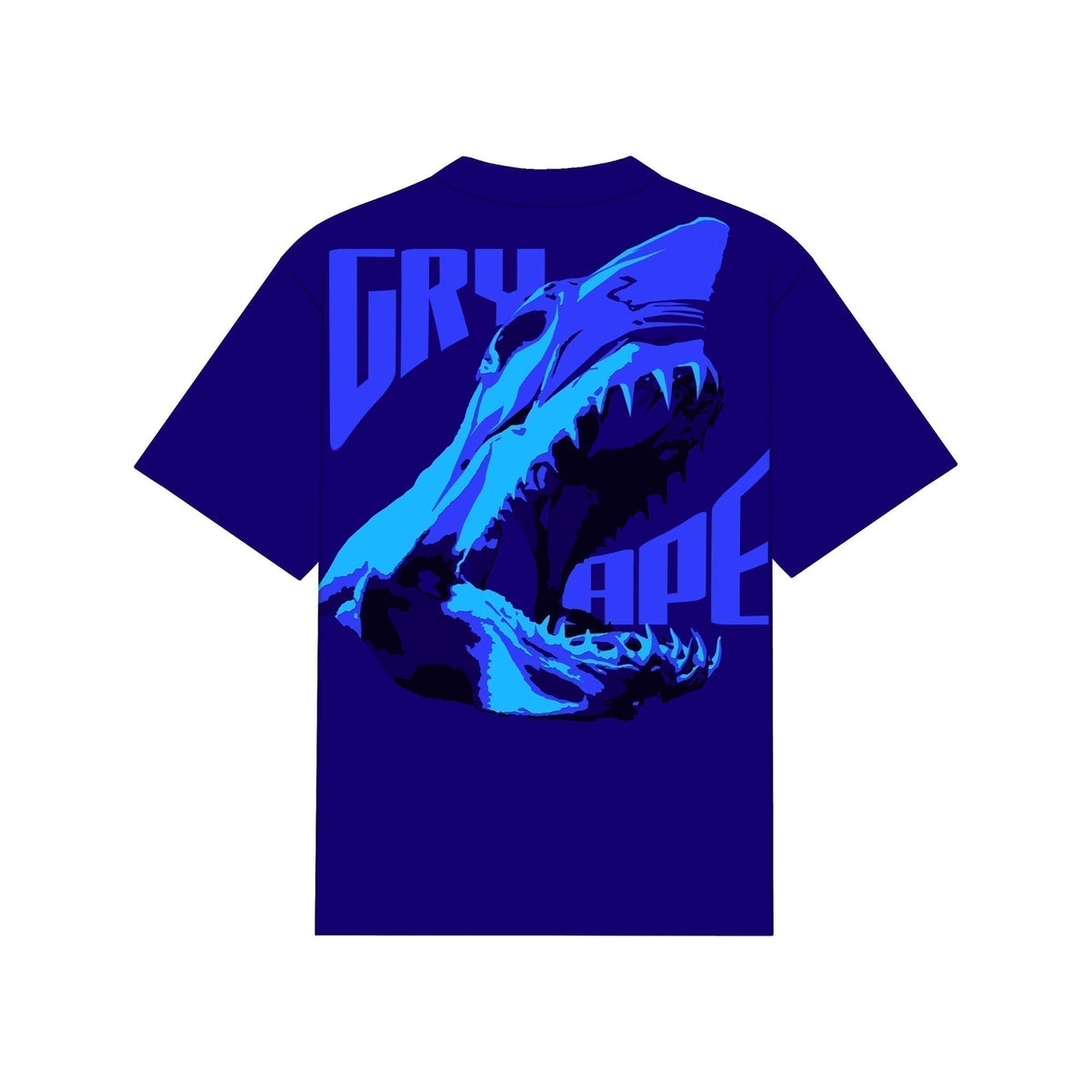 DEEP BLUE T-SHIRT by GRYAPE