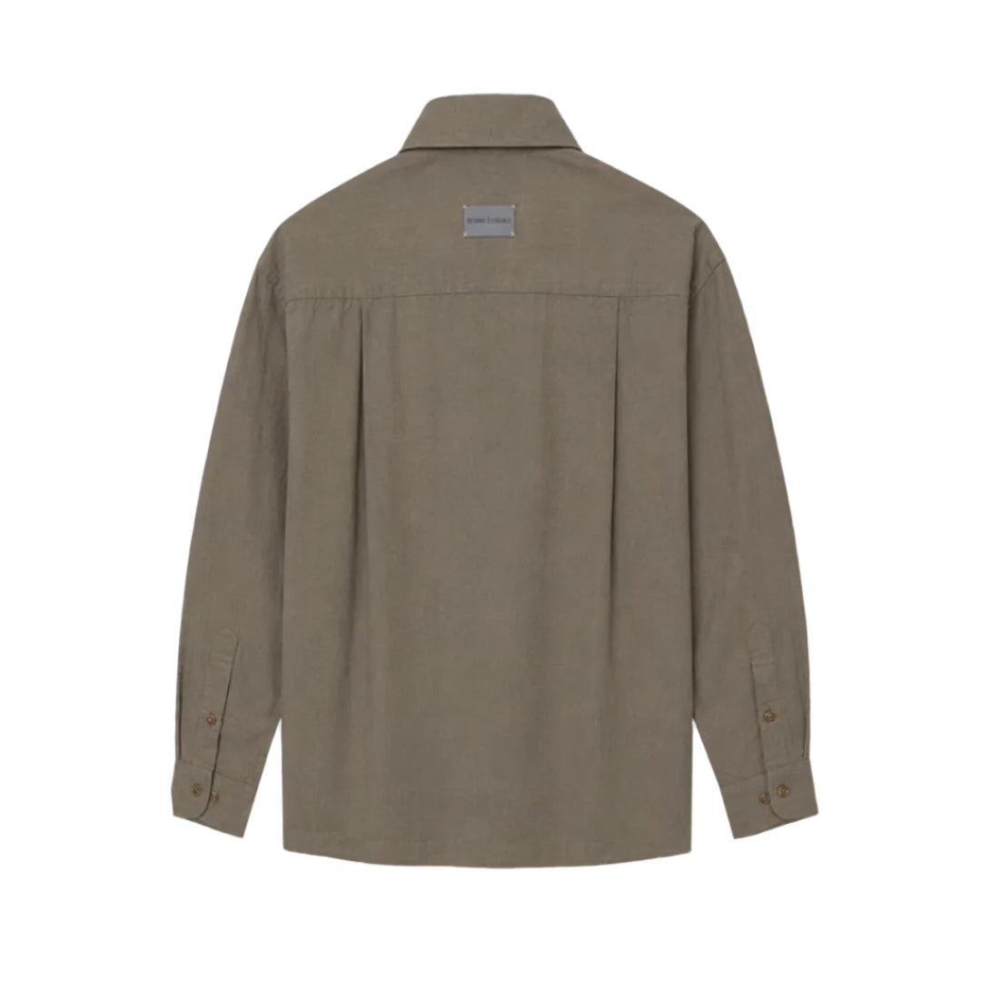Stencil Shirt in Mud [Unisex] by Beyond Extremes