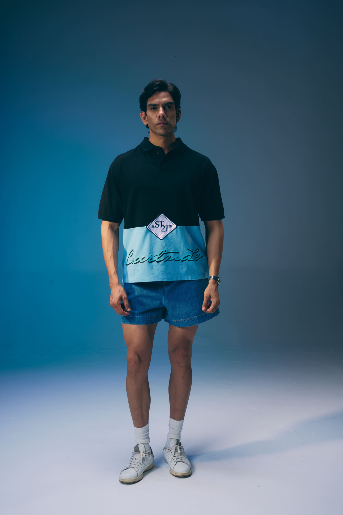 COURTSIDE PANELLED POLO by STRUCT