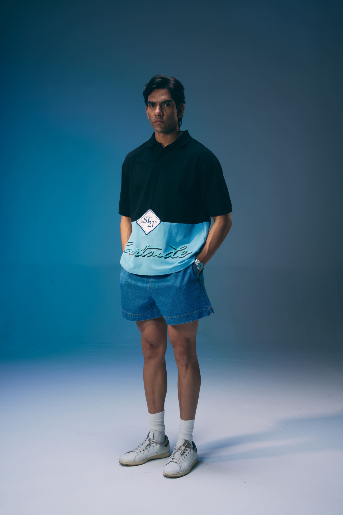 COURTSIDE PANELLED POLO by STRUCT