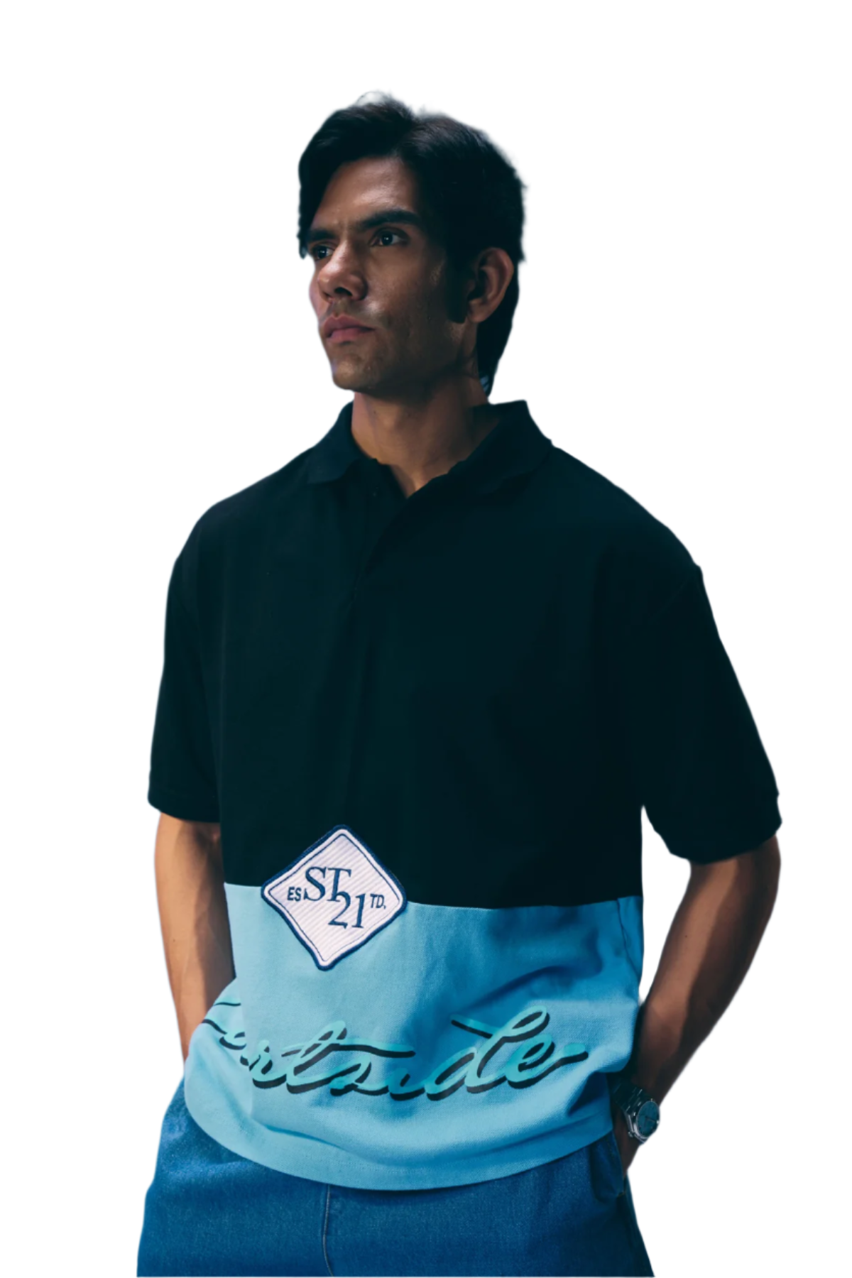 COURTSIDE PANELLED POLO by STRUCT