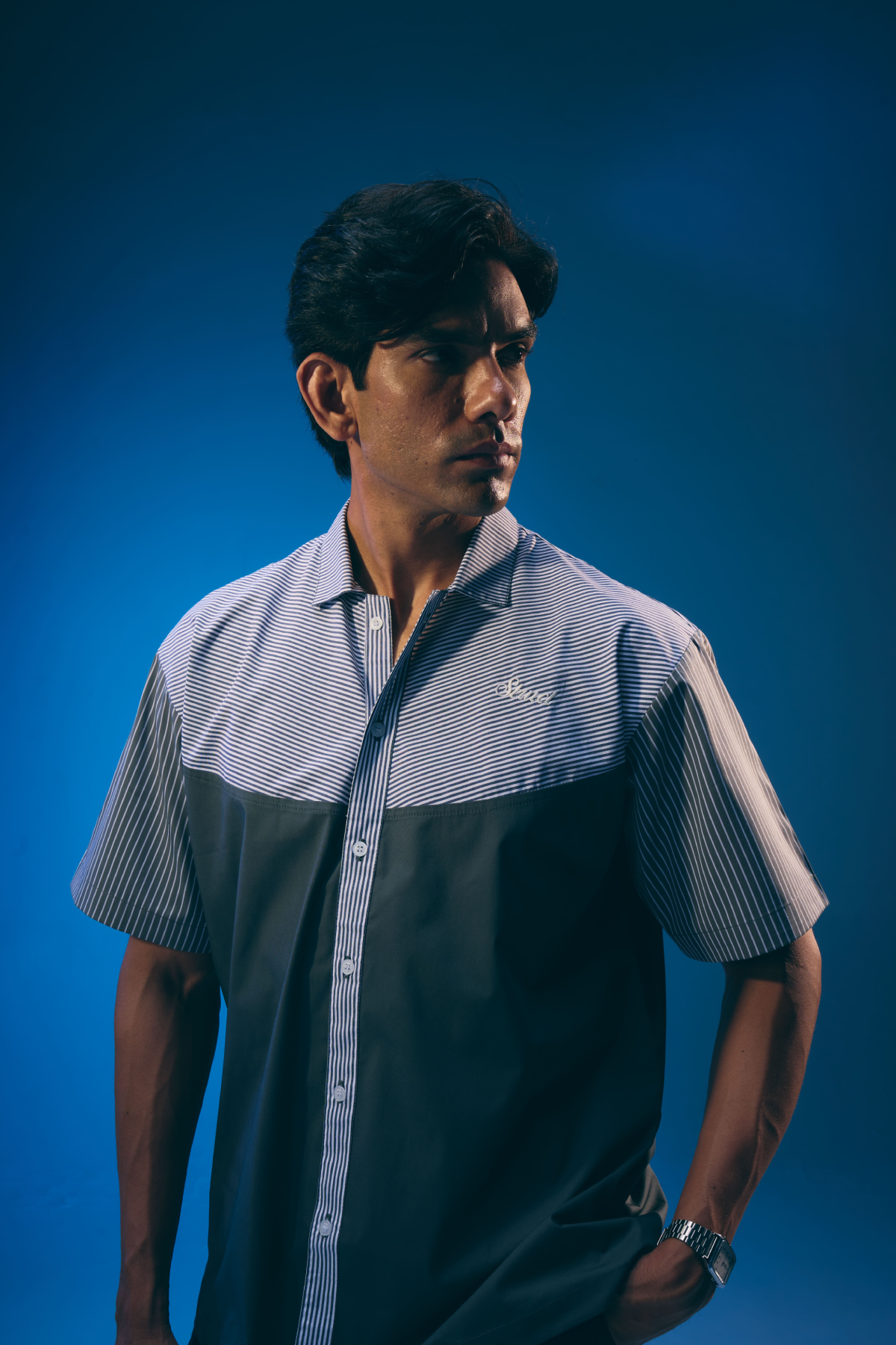 HERITAGE CLUB STRIPED SHIRT by STRUCT