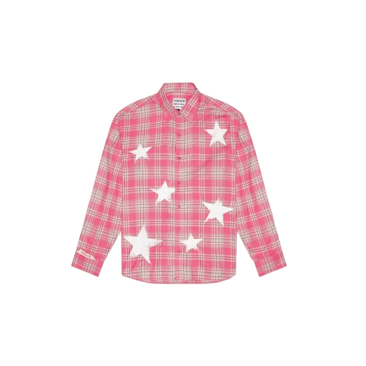 Pink Stars Shirt by BOMAACHI