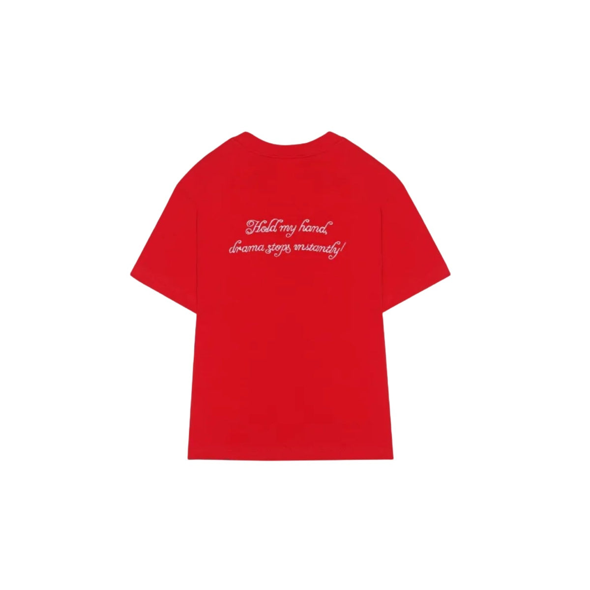 Hold My Hand Red Crop Top by BOMAACHI