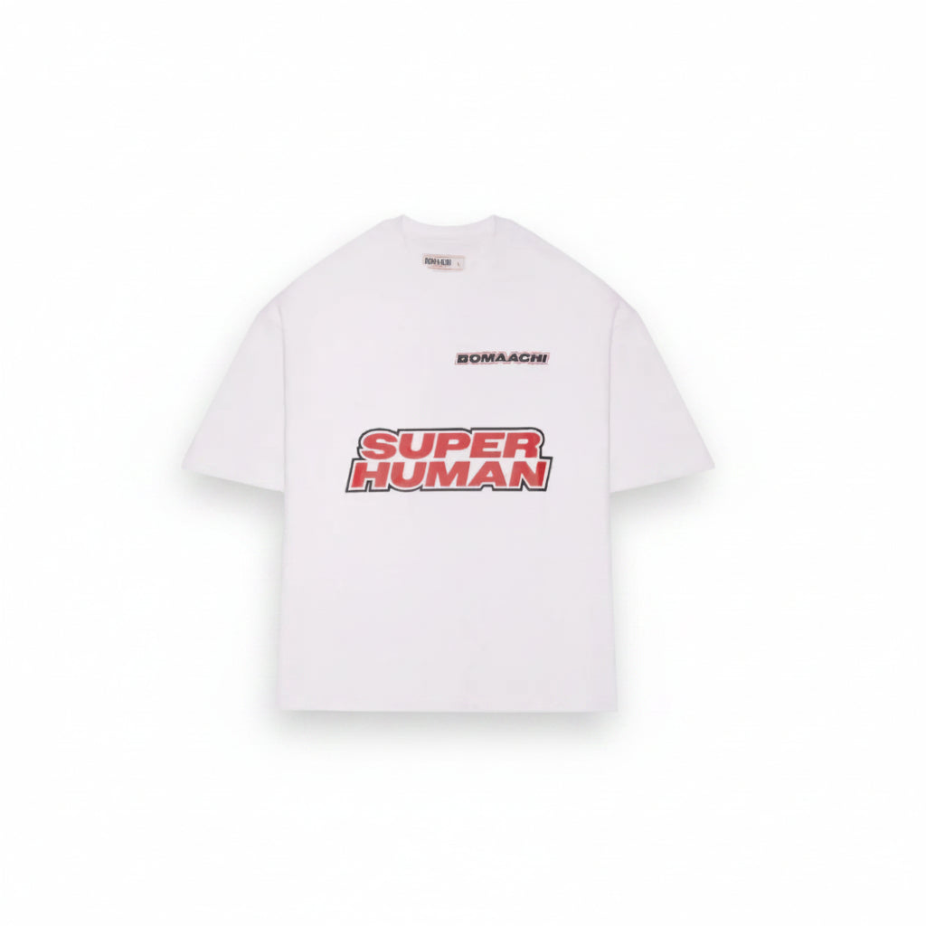 Super Human White by BOMAACHI