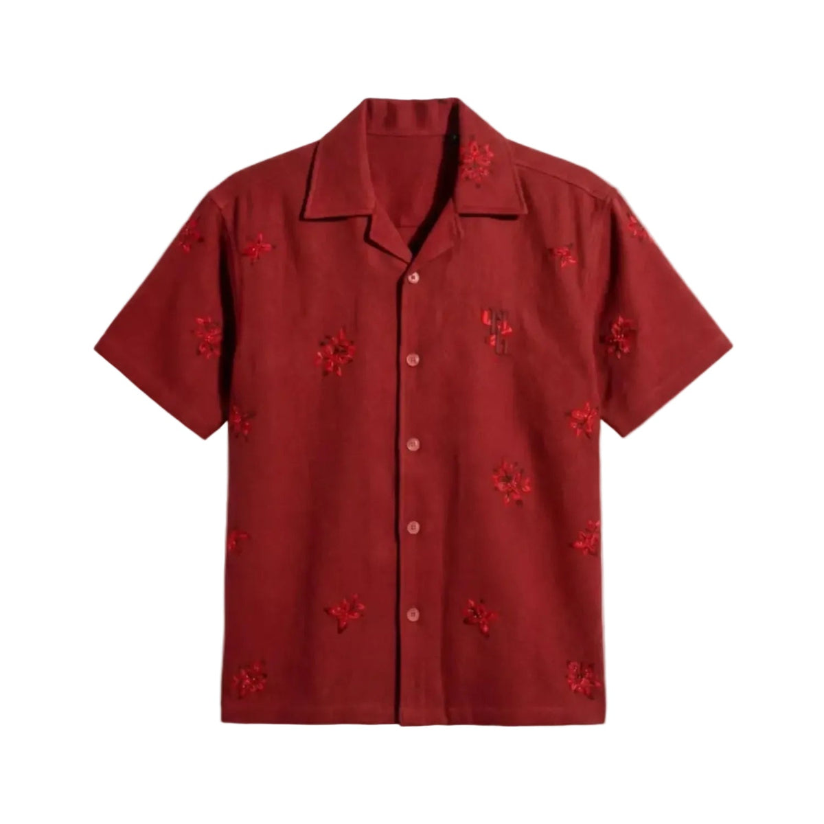 Crimson Handmade Shirt by FARAK