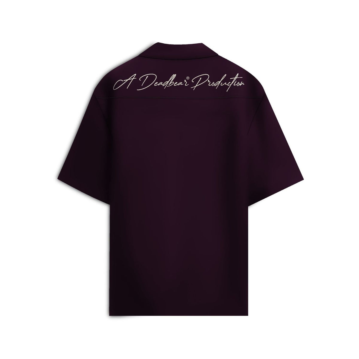Bowling Shirt Deep Plum by DEADBEAR