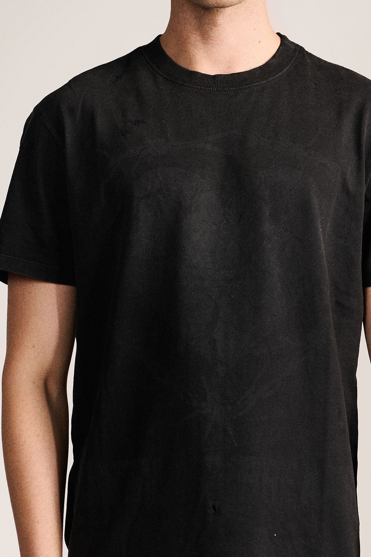 Barbed Wire Tee- Vintage Black by Temporary Clo