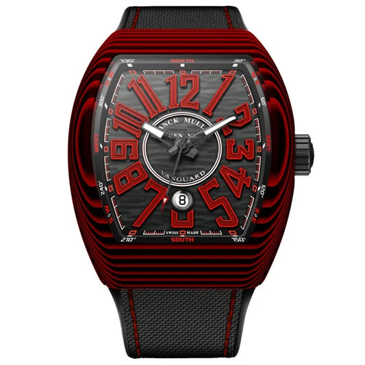 Men’s Franck Muller Vanguard Carbon Edition V 45 SC DT CARBONE RG (NR) Automatic Watch