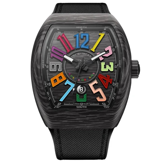 Men’s Franck Muller Vanguard Carbon Edition V 45 SC DT COL DRM CARBONE NR (NR) Automatic Watch