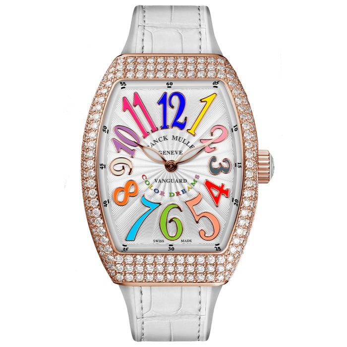 Women’s Franck Muller Vanguard Lady V 32 QZ COL DRM D (BC)5N Quartz Watch