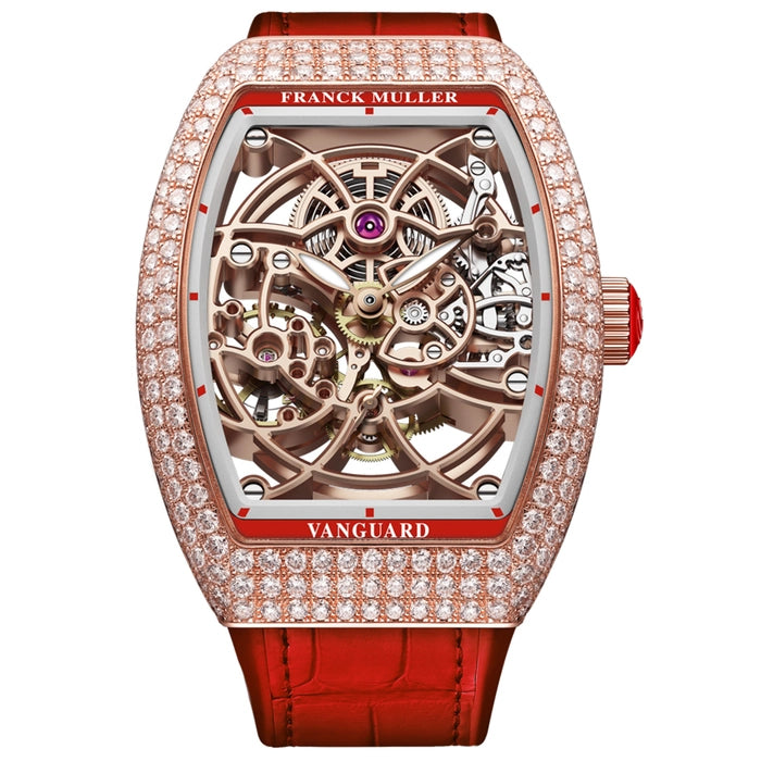Women’s Franck Muller Vanguard Lady V 35 S6 SQT D (RG)5N Quartz Watch