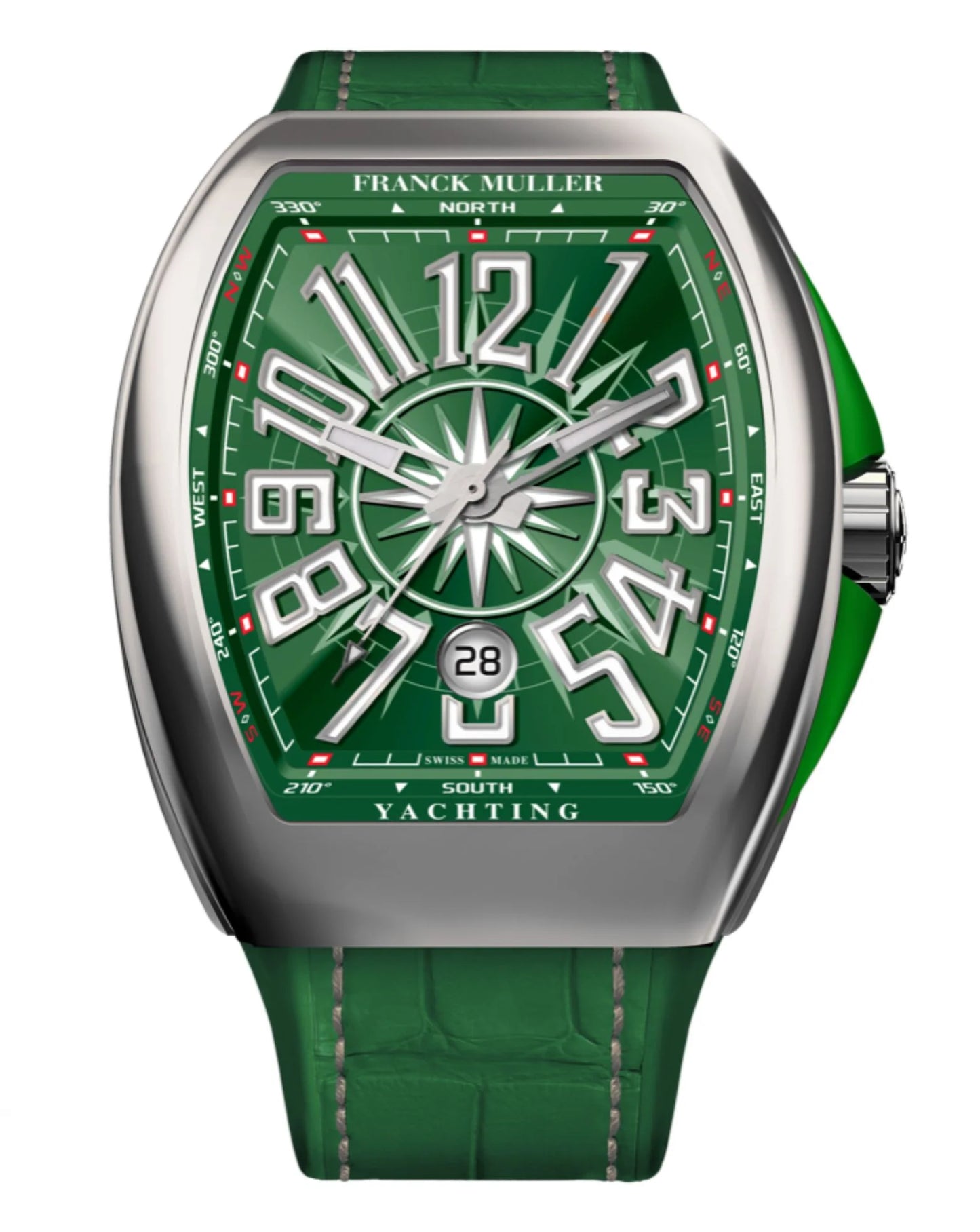 Men’s Franck Muller Vanguard Yachting 41mm Green Dial Automatic Watch