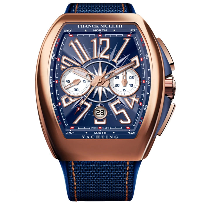 Men’s Franck Muller Yachting V 45 CC DT YACHT (BL) 5N Automatic Chronograph Watch