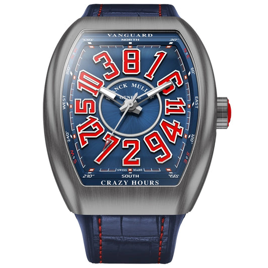 Men’s Franck Muller Vanguard V 45 CH AMERICA BR (BL) TT Automatic Chronograph Watch
