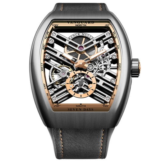 Men’s Franck Muller Vanguard V 45 S6 SQT BR (5N) TT Manual Winding Watch