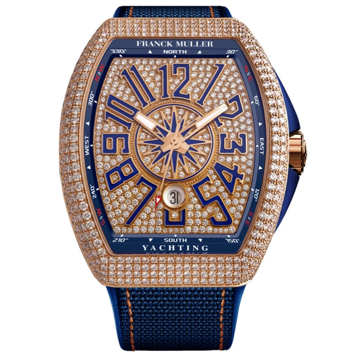 Men’s Franck Muller Vanguard V 45 SC DT YACHT  D CD (BL)5N Automatic Watch