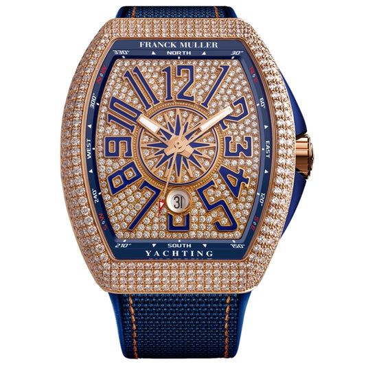 Men’s Franck Muller Vanguard V 45 SC DT YACHT  D CD (BL)5N Automatic Watch
