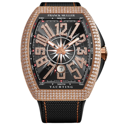 Men’s Franck Muller Vanguard V 45 SC DT YACHT D NBR CD (NR)5N Automatic Watch