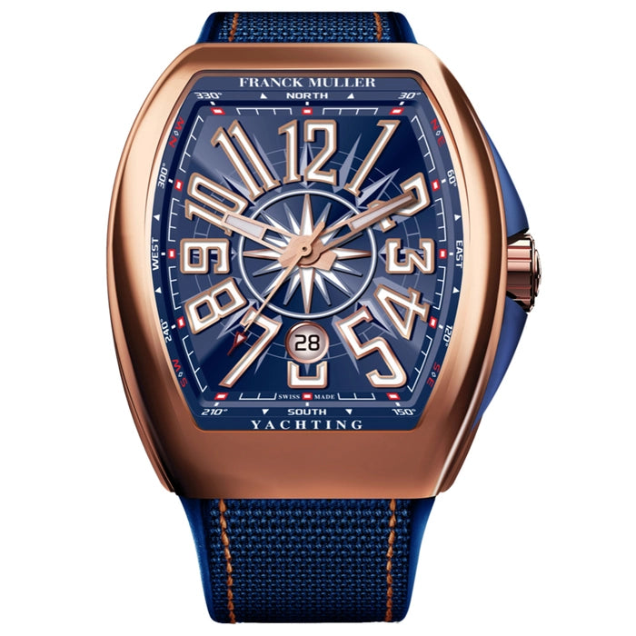 Men’s Franck Muller Vanguard V45 SC DT YACHTING 5N.BL Automatic Watch