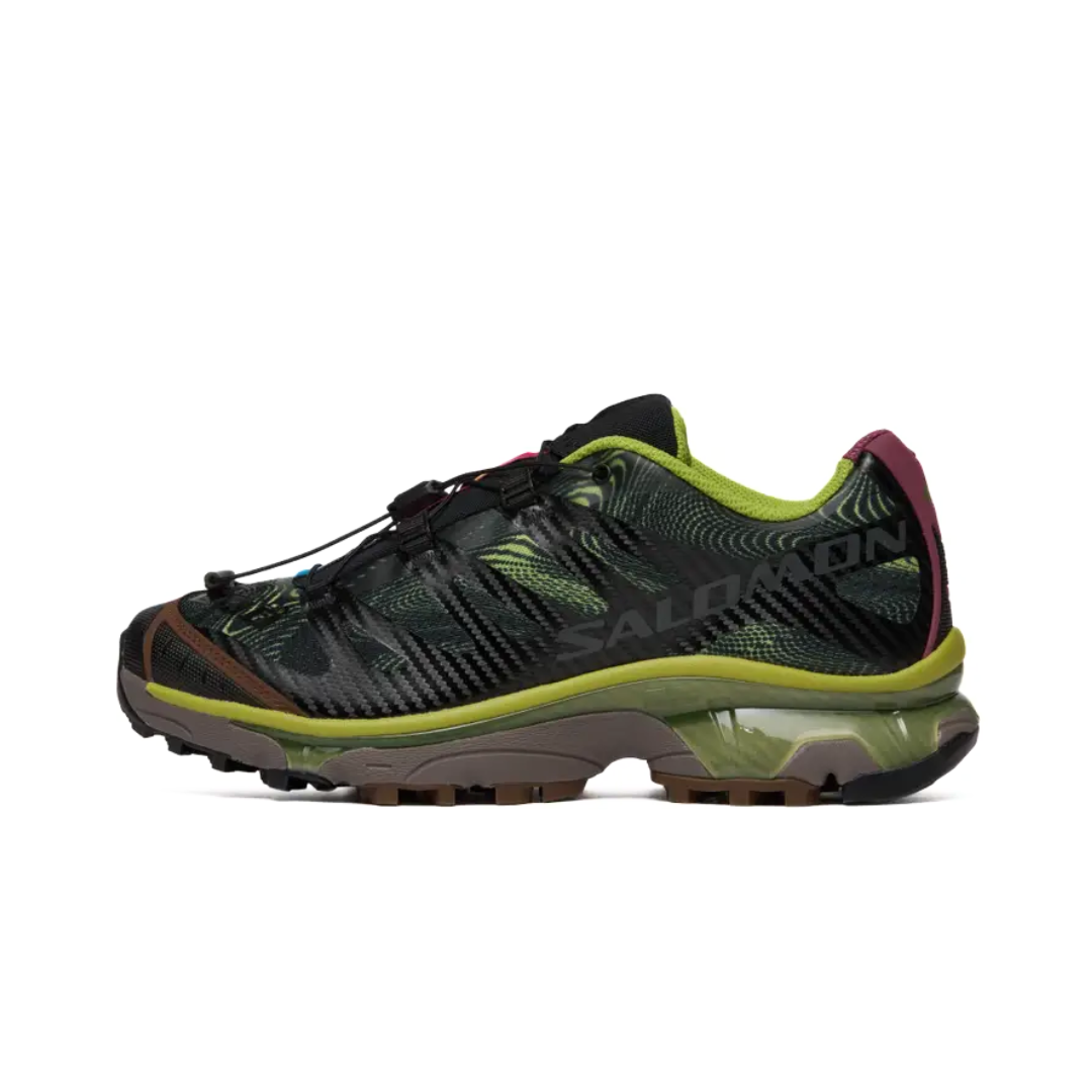 Salomon XT-4 OG Rave at Dawn Black Dark Citron by Salomon