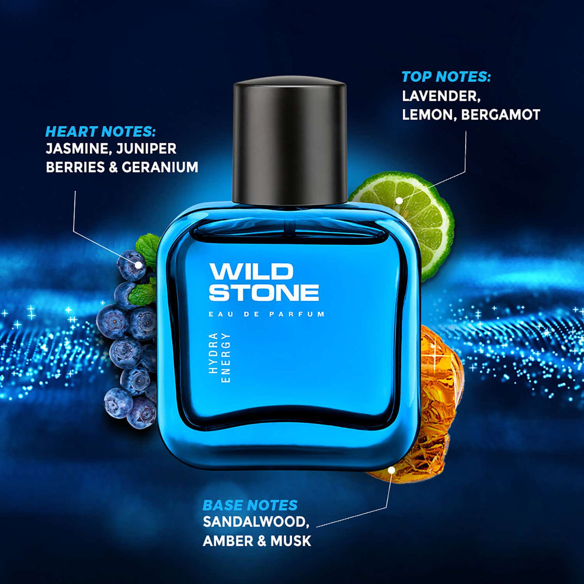 Wild Stone Hydra Energy Eau De Parfum (50ml)