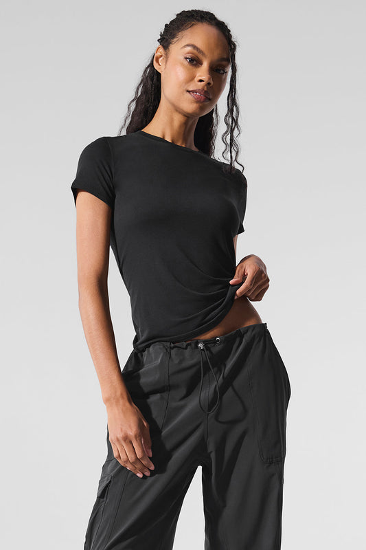 All Day Short Sleeve - Black (W1430R)