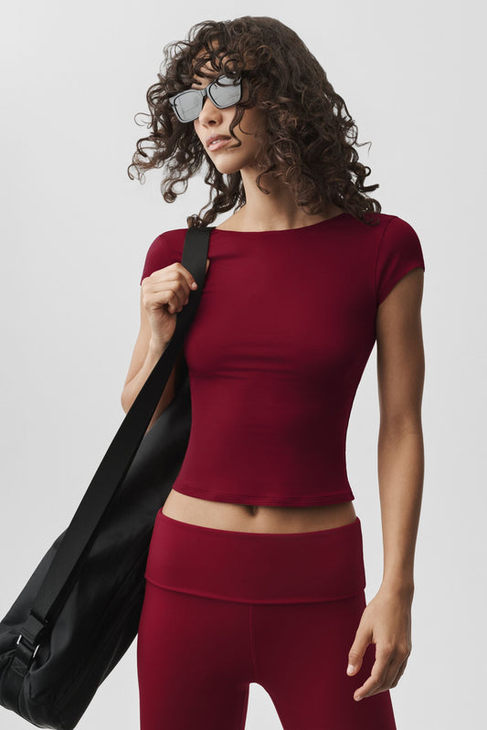 Alosoft Back For More Tee - Summer Romance Red (W1492R)