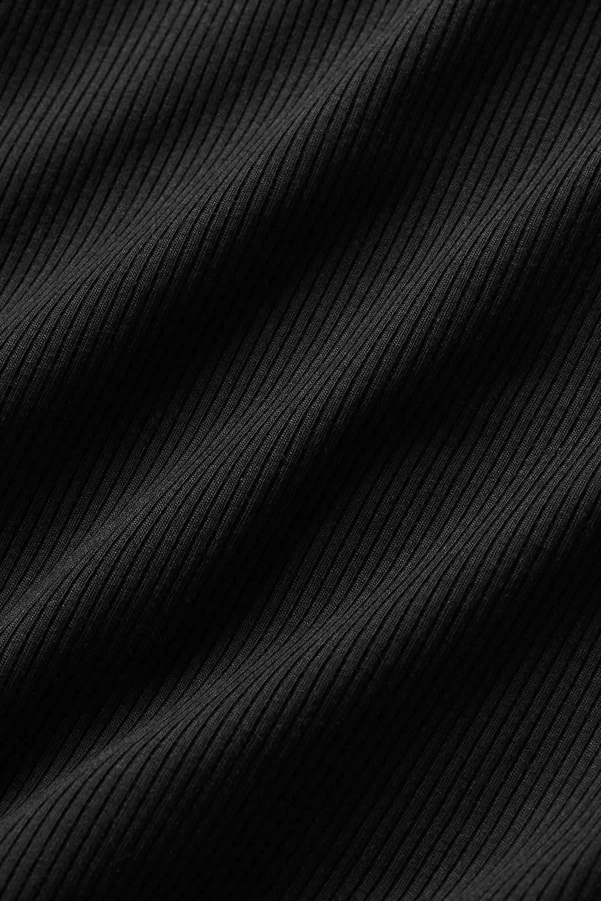 Alo Yoga Ribbed Modal Cap Sleeve Top in Black, product image 6 of 6