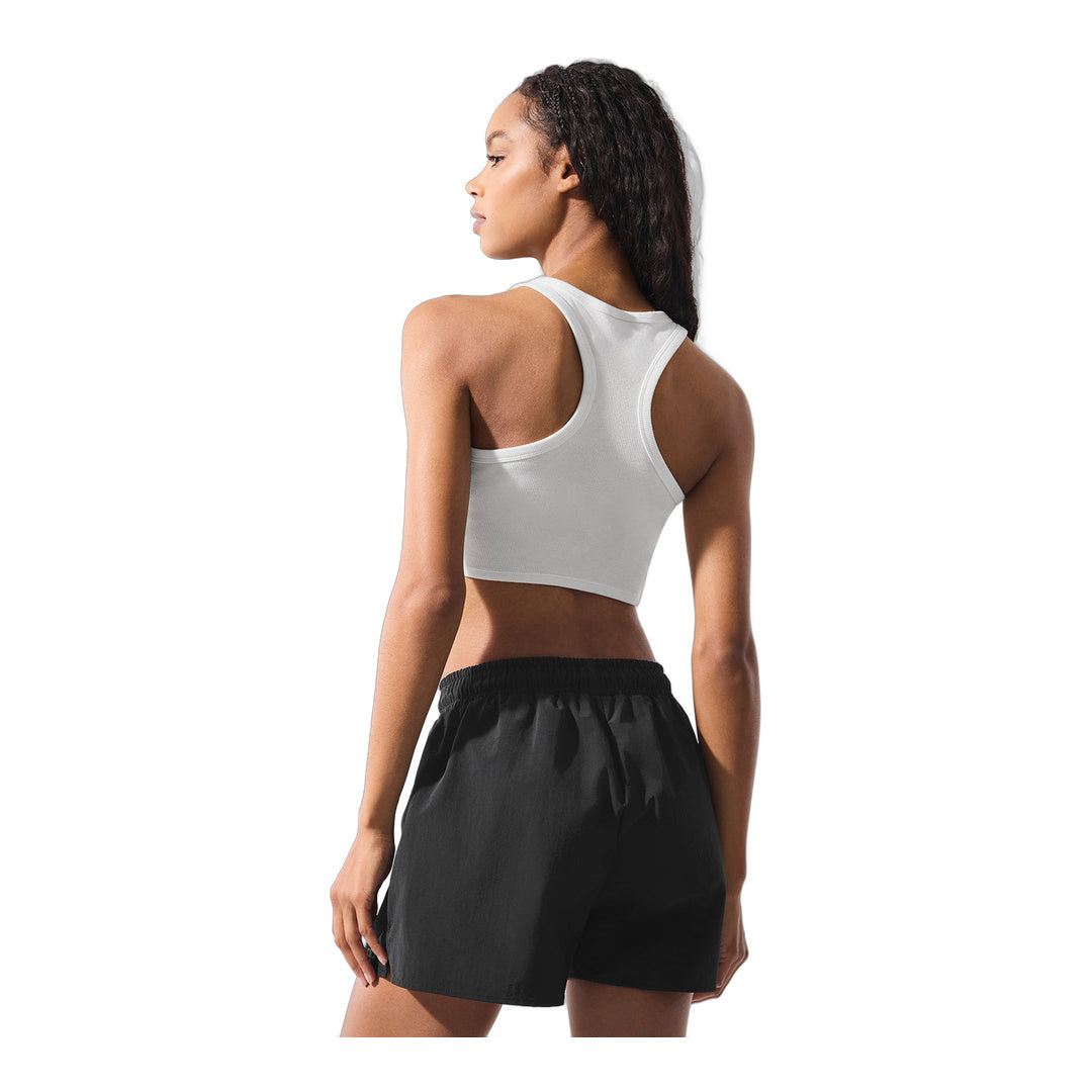 alo Aspire Tank - White/Black by Alo Yoga