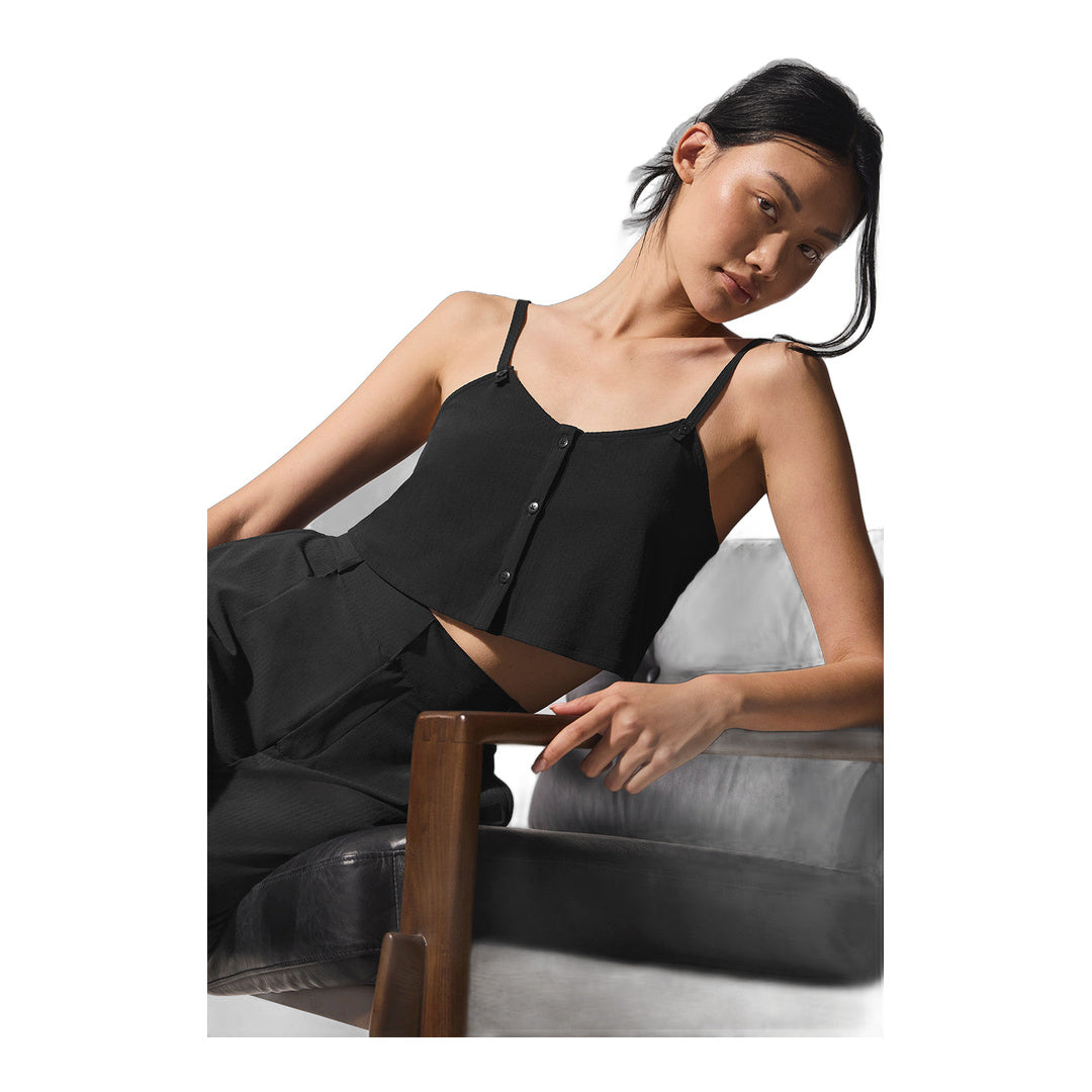 alo Dreamscape Tank - Black by Alo Yoga