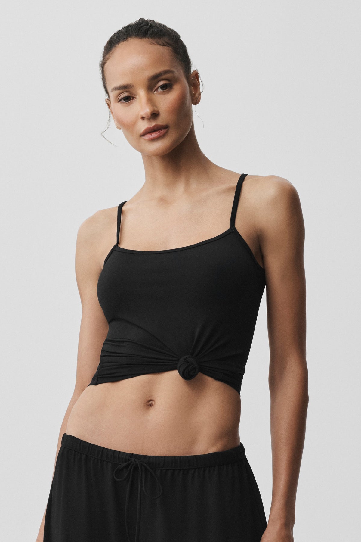 Alo Yoga Alosoft Finesse Cami Tank in Black, product image 3 of 6