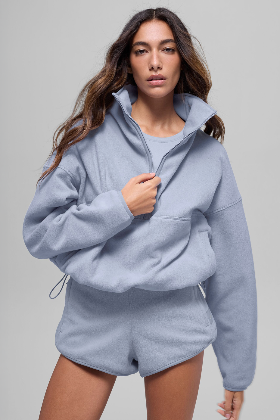 Polar Fleece Retreat Cover Up - Winter Frost (W31007R)