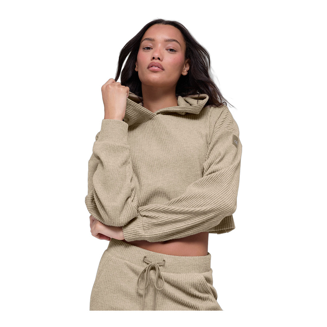 alo Muse Hoodie - Gravel Heather by Alo Yoga