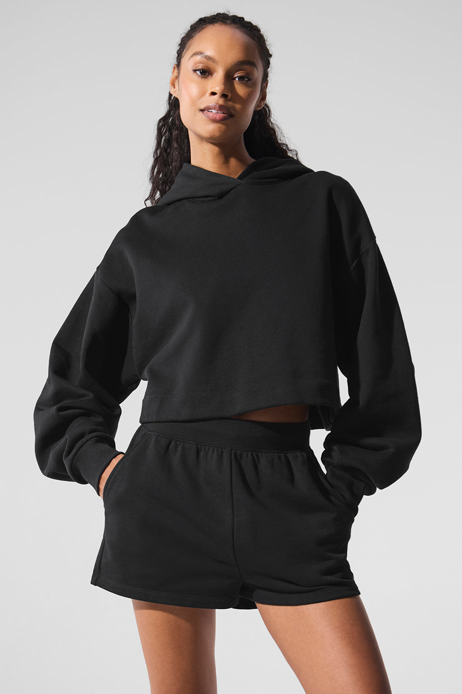 Bae Hoodie - Black (W3814R)