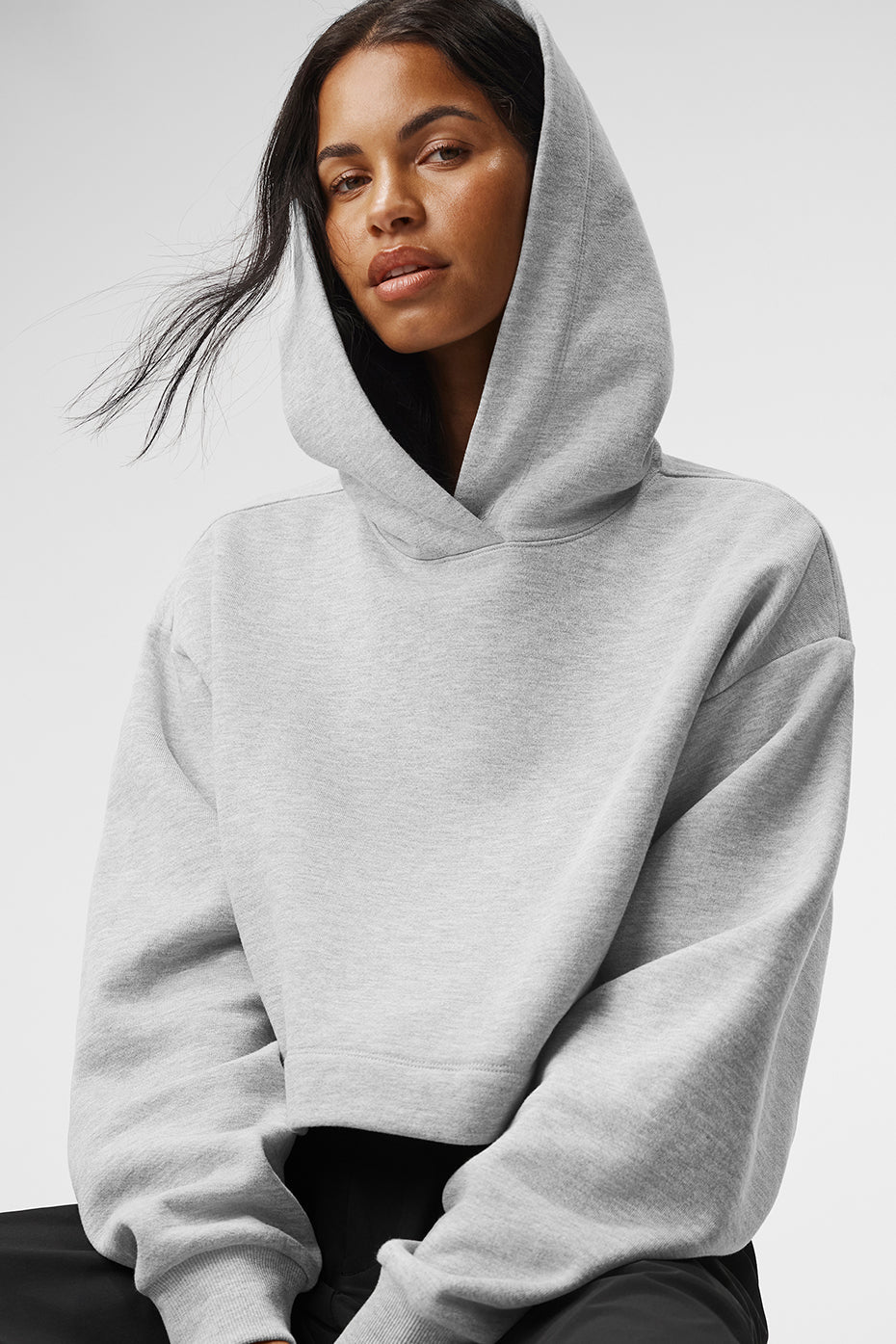 Bae Hoodie - Athletic Heather Grey (W3814R)