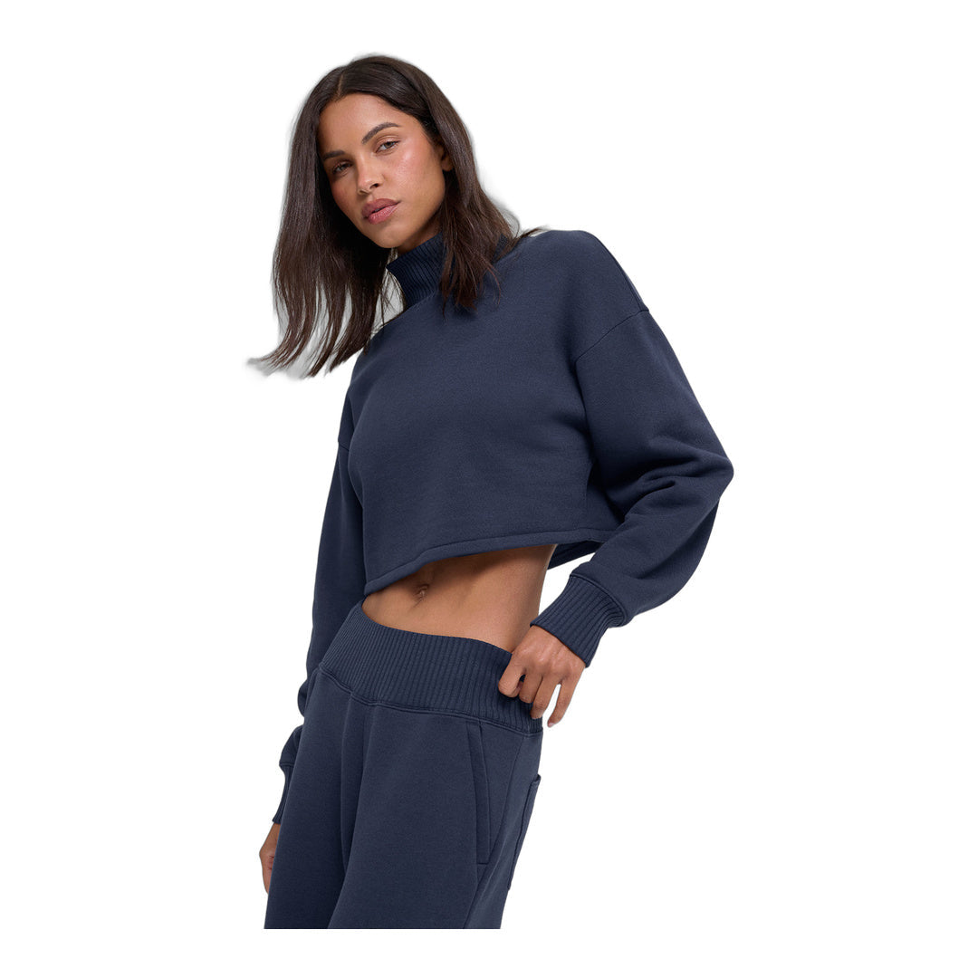 alo Cropped Serenity Coverup - Navy by Alo Yoga