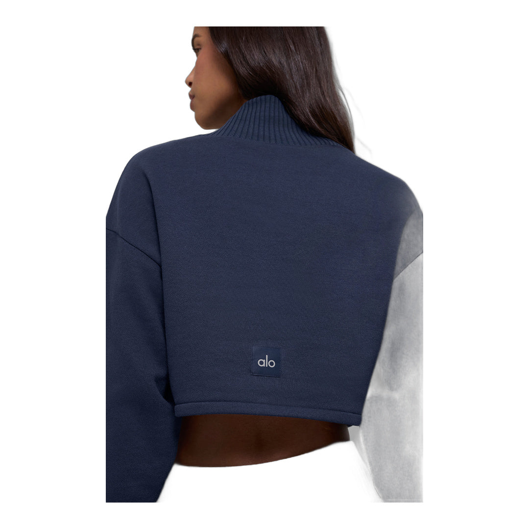 alo Cropped Serenity Coverup - Navy by Alo Yoga